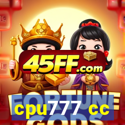 cpu777 cc